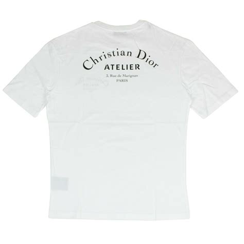 christian dior t-shirt herren weiß|christian dior luxury shirt.